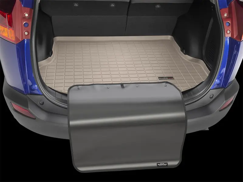 Weathertech 41991Sk Tan Cargo Liner With Integrated Bumper Protector 1