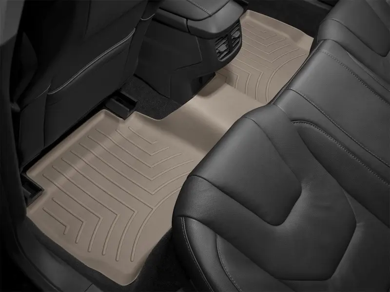 Weathertech 452402 Digitalfit Tan Floor Liners – Second Row, Custom Molded 1