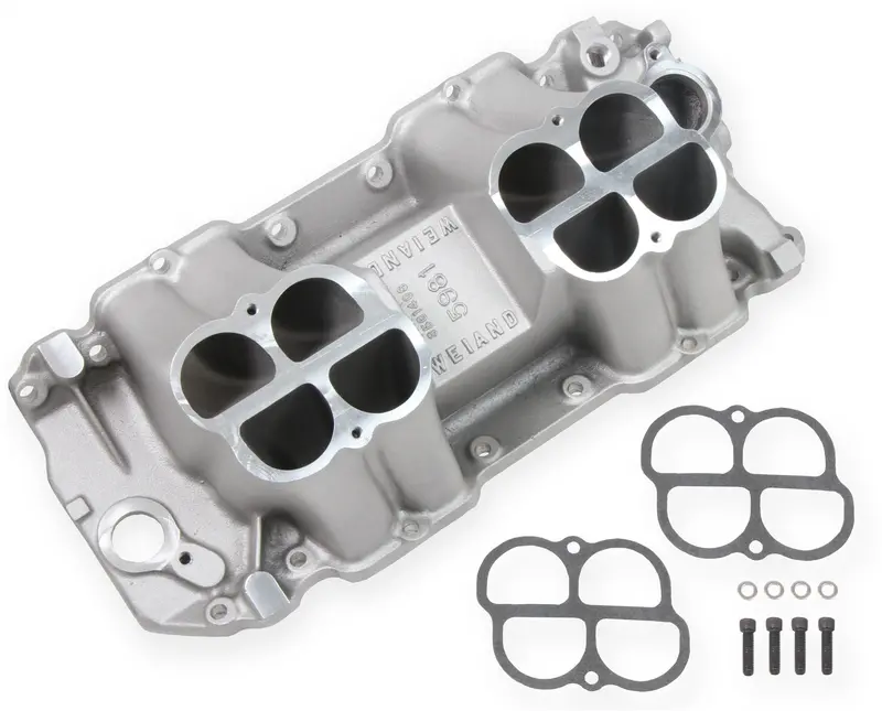 Weiand 5981Wnd Hi-Ram Tunnel Ram Intake Manifold 1